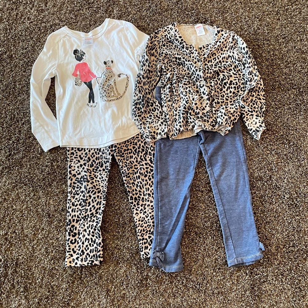 Gymboree Animal Print outfits